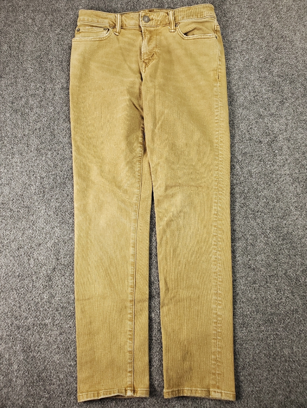 American Eagle Next Level Flex Jeans 28x30 Tan Beige Stretch Denim Slim Straight